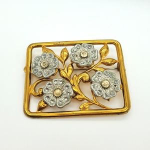 Vintage flower pin